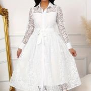 Lapel Collar on Dress