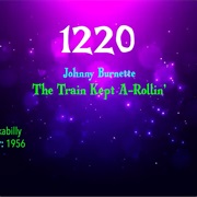 #7571 the Train Kept A-Rollin' by Johnny Burnette
