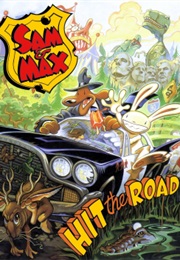 He Official Sam & Max Hit the Road Hint Book (Steve Purcell)