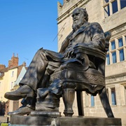Charles Darwin Statue
