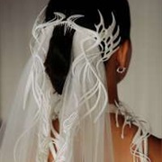 3D Printed Headpiece With Veil