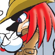 Knuckles the Echidna (Light Mobius)