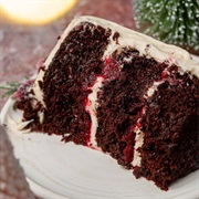 Cranberry Chocolate Cake