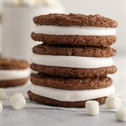 Hot Cocoa Sandwich Cookie