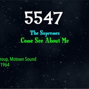 #8802 Come See About Me by the Supremes