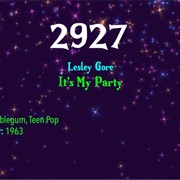 #8116 It's My Party by Lesley Gore