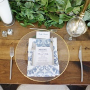 Pocket Fold Napkins in Tablescaping