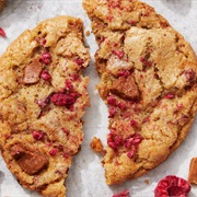 Caramel Raspberry Cookie