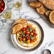 Roasted Tomato and Garlic Whipped Feta