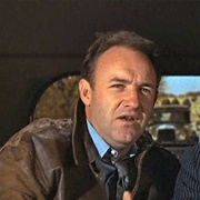 Gene Hackman as Buck Barrow (Bonnie and Clyde)