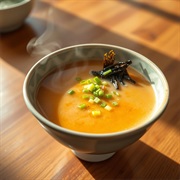Instant Miso Soup With Ginger