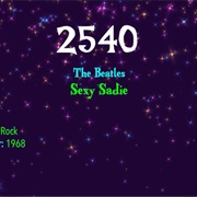 #7992 Sexy Sadie by the Beatles