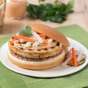 Bánh Mì Turkey Burger