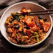 Teriyaki Salmon Ramen
