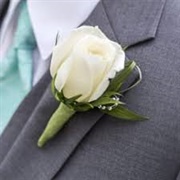 Single Stem Boutonniere