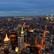 View From the  Empire State Buildin, New York