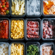 Assorted Frozen Foods