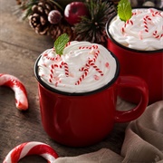 Peppermint Boba Tea With Lychee Boba