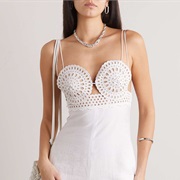 Broderie Anglaise Embroidery Bodice