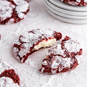 Cheesecake-Stuffed Red Velvet Cookie