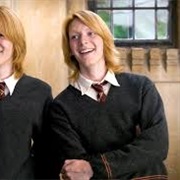 Oliver Phelps as George Weasley (Harry Potter)