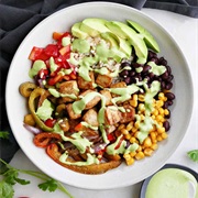 Tofu Burrito Bowl