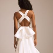 Buttons on Back Straps of Dress