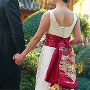 Print Fabric as Sash/Bow