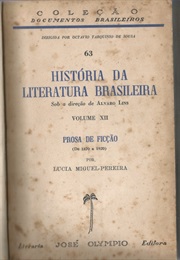 História Da Literatura Brasileira - 1950 (Lúcia Miguel Pereira)