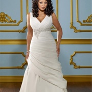 Empire Waist With Straight Line Beading