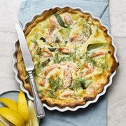 Salmon and Leek Pie