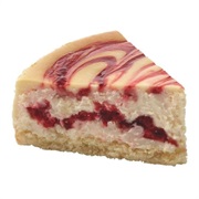 Raspberry Swirl Cheesecake