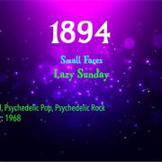 #7795 Lazy Sunday by Small Faces