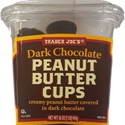 Trader Joe's Dark Chocolate Peanut Butter Cups