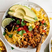 Ground Turkey Burrito Bowl