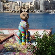 Cat Statue, Malta