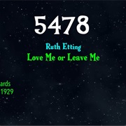 #8786 Love Me or Leave Me by Ruth Etting