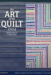 Art of the Quilt 2024 12" X 12" Wall Calendar (Bill Kerr)