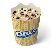 White Chocolate and Oreo McFlurry