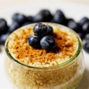 Lemon Quinoa Pudding