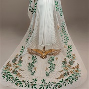 Nature Themed Veil Design