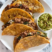 Crispy Fried Noodle Taco