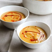 Delicata Squash, Apple, and Chili Soup