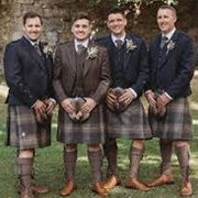 Kilts at Wedding