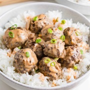 Firecracker Meatballs With Sauce