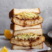 Crab Croquette Sandwich