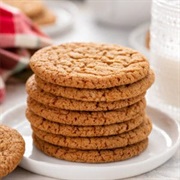 Oatmeal Coffee Gingersnaps