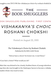 The Vishakanya's Choice (Roshani Chokshi)