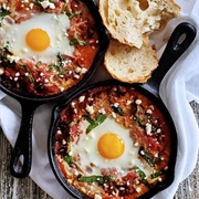 Eggs Baked in Tomato Sauce
