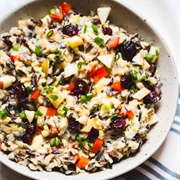 Marble Cheddar White Rice and Wild Rice With Pumpkin Seed Oil